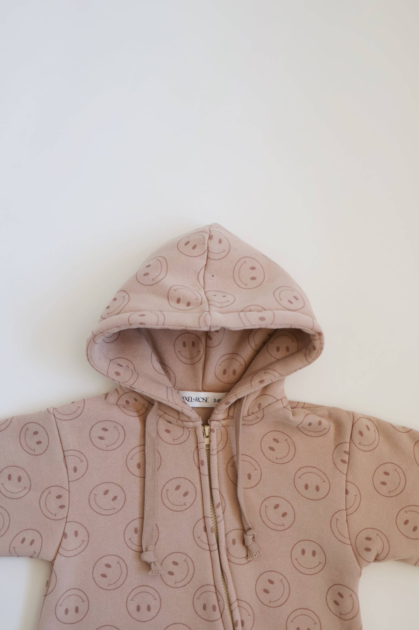 Newborn Zip Up Hooded Jumpsuit