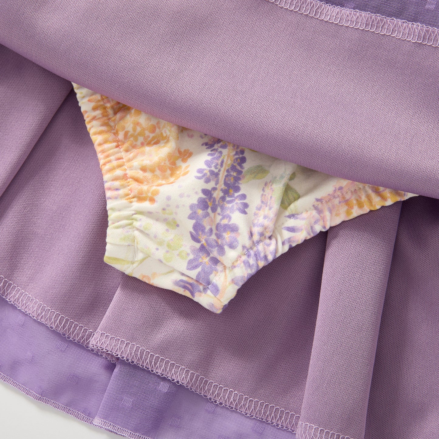Leotard - Purple Floral