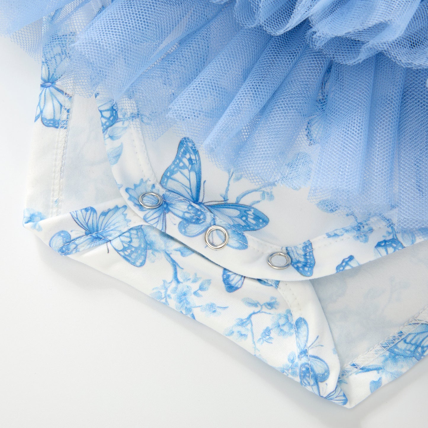 Vintage French Fairytale - Blue - Romper