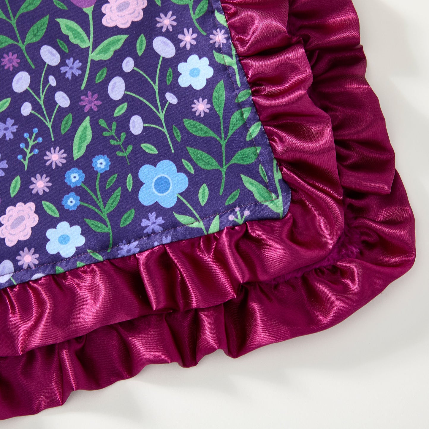 Breezy Blossoms - Minky Blanket