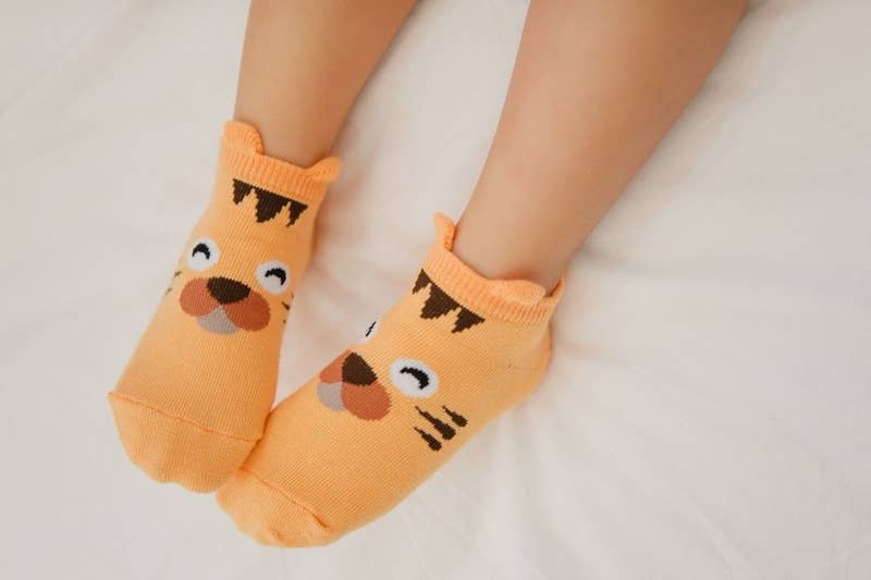 Tiger Socks: Orange