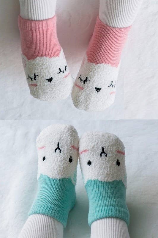 Children's Cozy Ankle Socks - Sheep