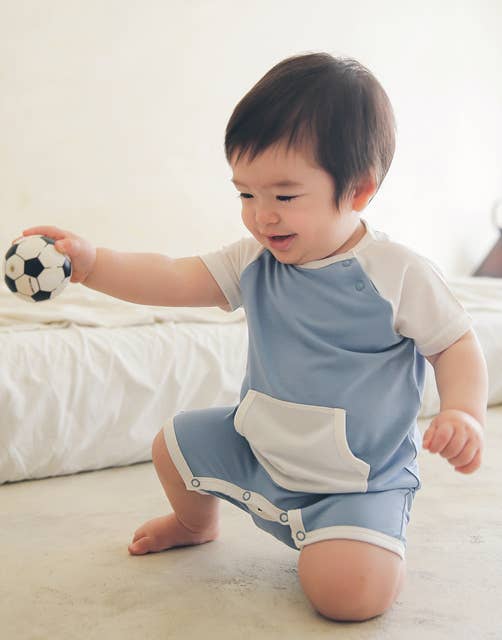 Bamboo Baby Shorts Romper