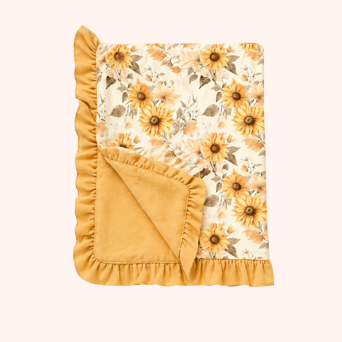 Fields of Sunshine - Minky Blanket