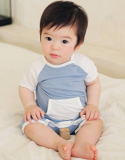 Bamboo Baby Shorts Romper