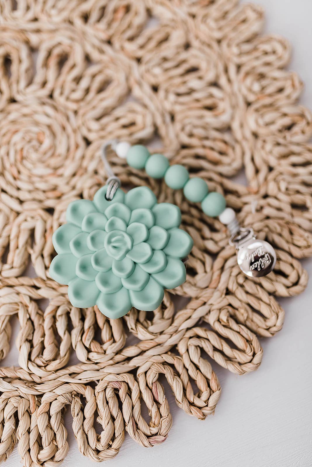 Succulent Teether Set: Teether and Clip Set
