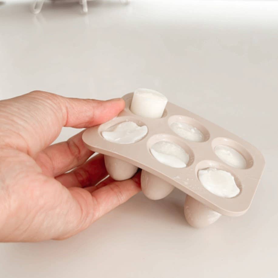 Freezer Trays (Taupe) 2pc for Baby Food, and Breast Milk