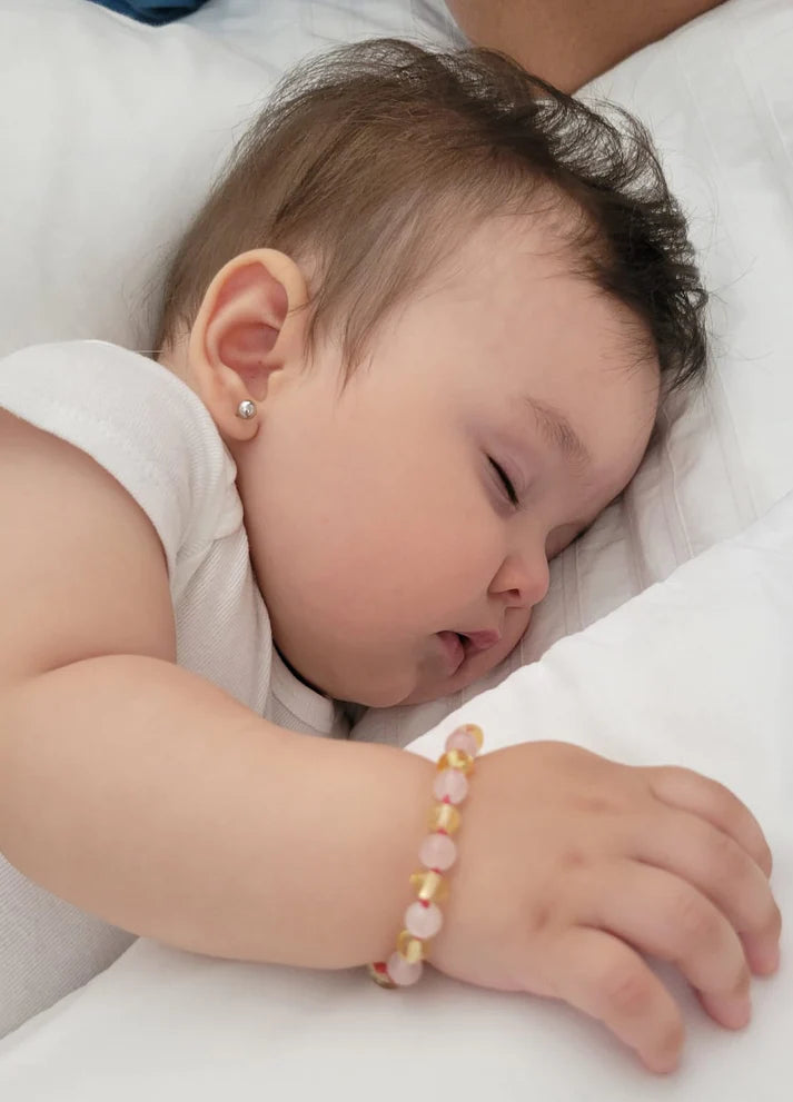 Ali + Oli Amber & Gemstone Bracelet