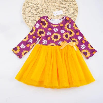 Autumn Treasures Tulle Dress