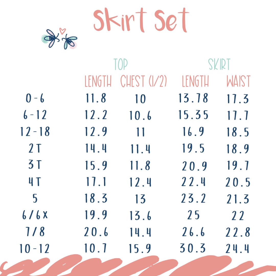 Autumn Garden - Skirt Set