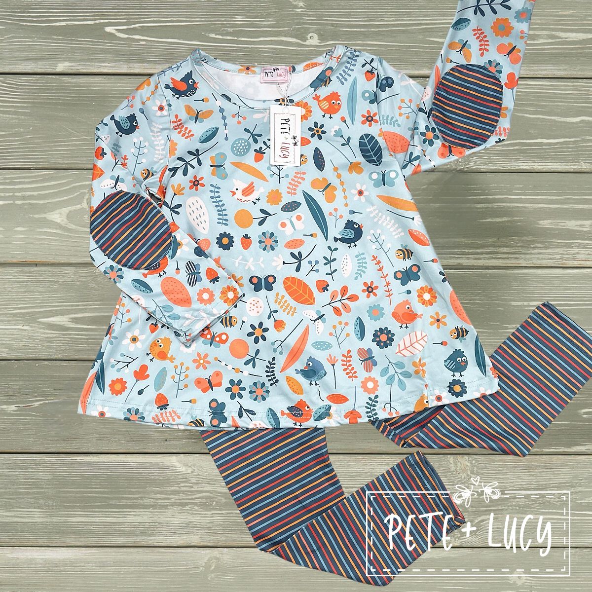 Birds & Bloom - Pant Set