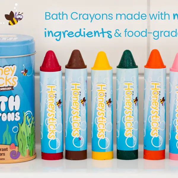 Bath Crayons by Honey Sticks