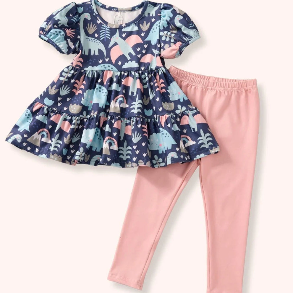 Sweetasaurus Pants Set