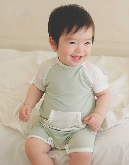 Bamboo Baby Shorts Romper