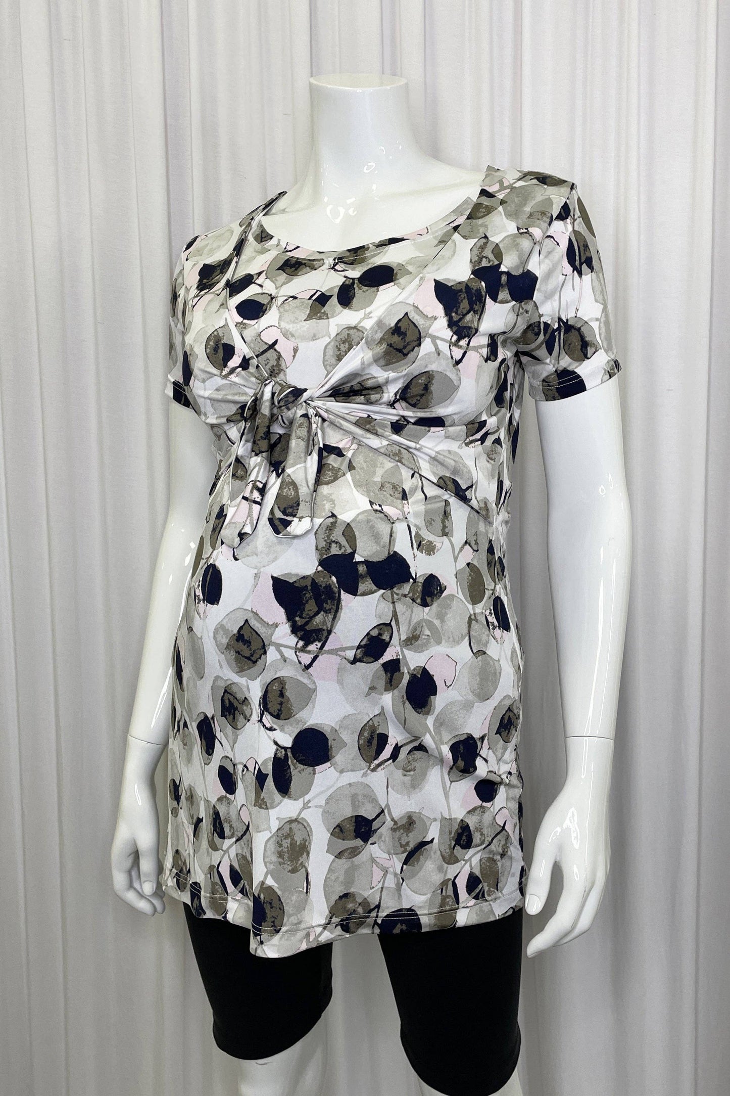 Maternity/Nursing Karina Tunic - Foliage: Large
