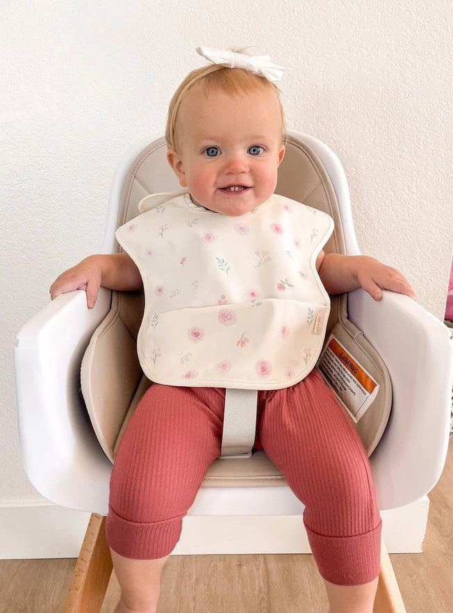 Smock Bib for Baby (2-pc) Short Sleeve