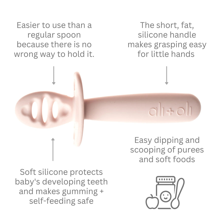 Ali+Oli (3-pc) Multi-Stage Spoon Set for Baby 6m+