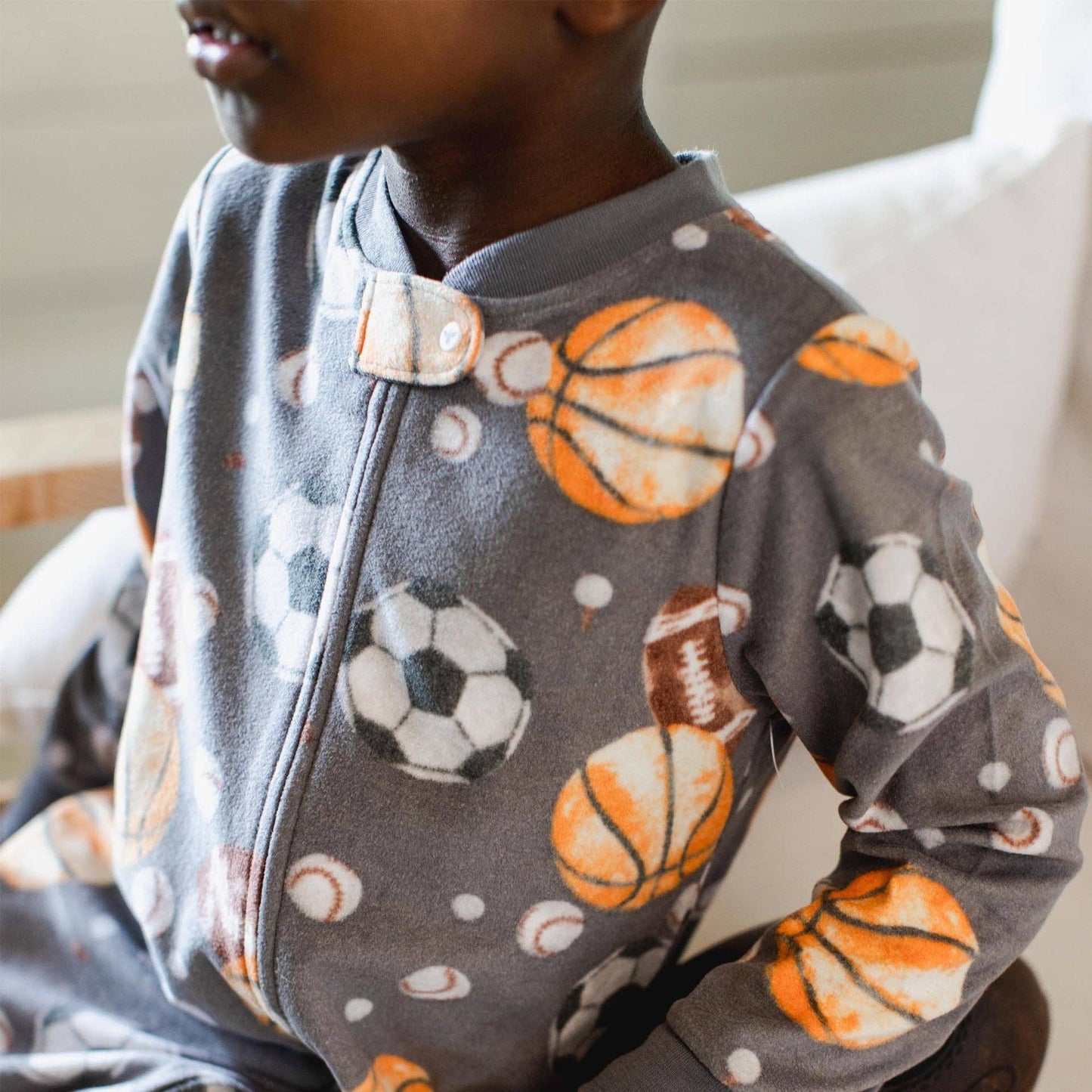 Sports Fleece Pajamas