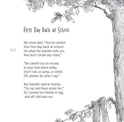 My Teacher Dances on the Desk, poems for children