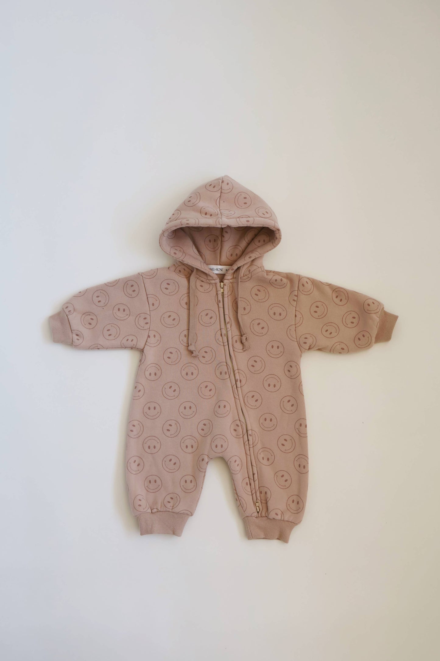 Newborn Zip Up Hooded Jumpsuit