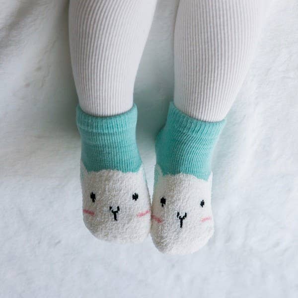 Children's Cozy Ankle Socks - Sheep