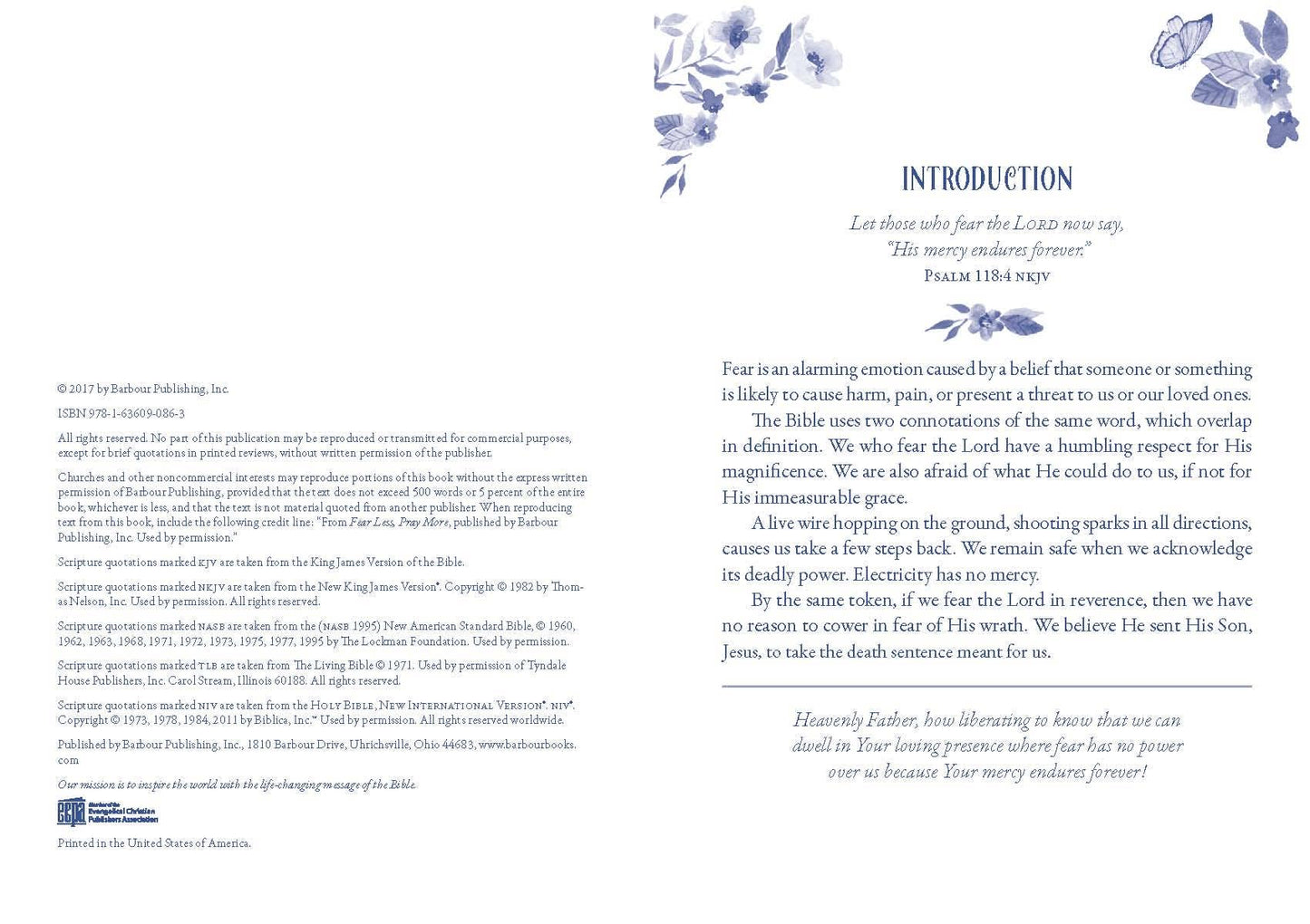 Fear Less, Pray More