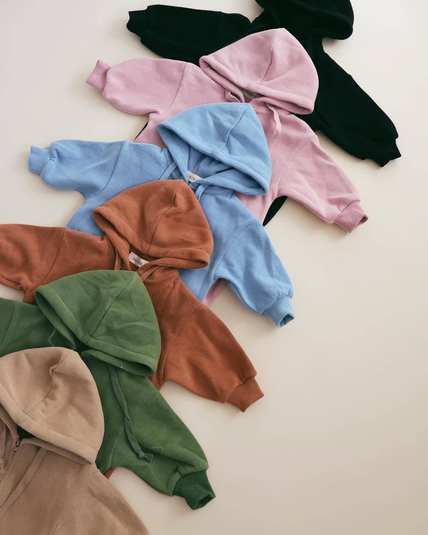 Newborn Zip Up Hooded Jumpsuit