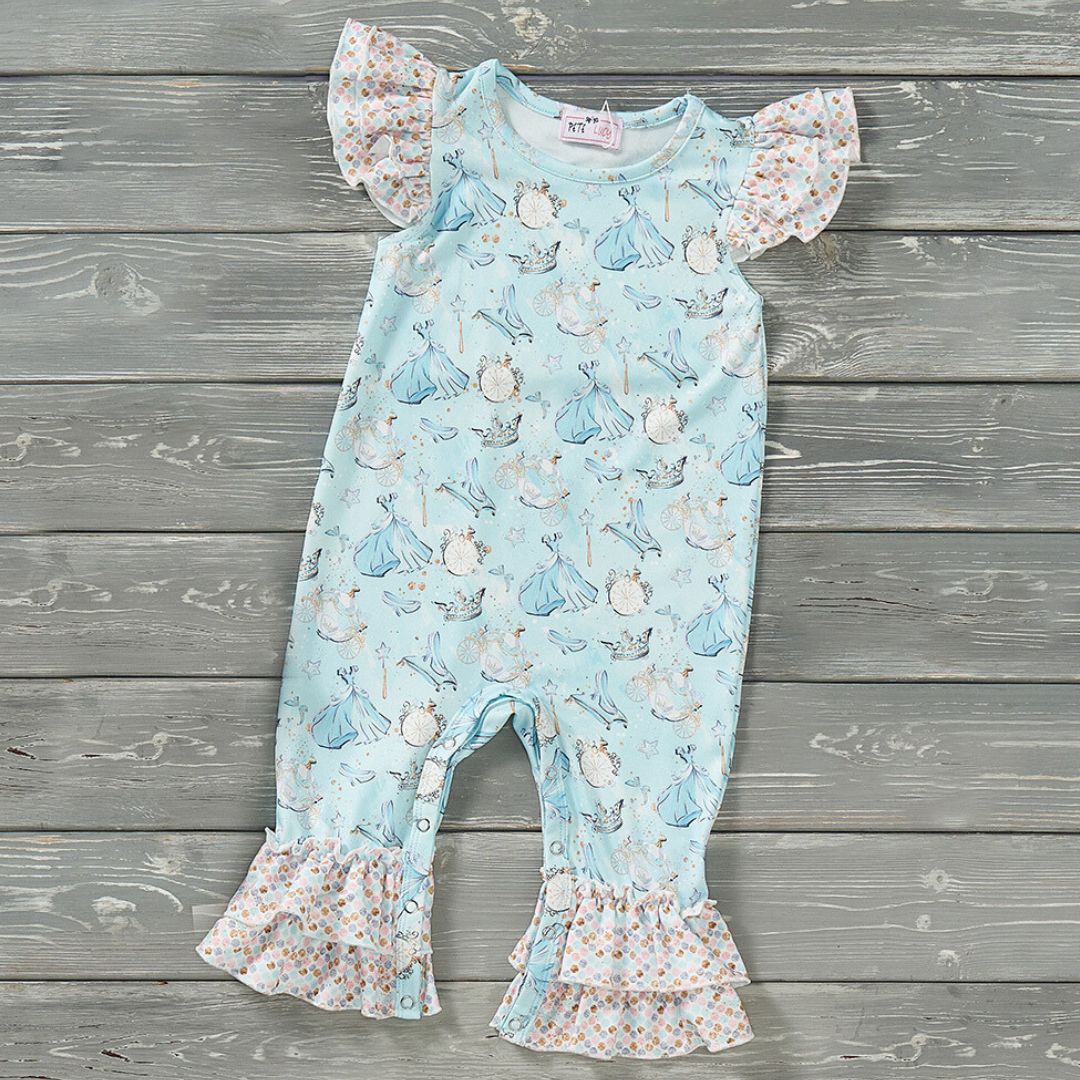 Glass Slipper Girls Romper