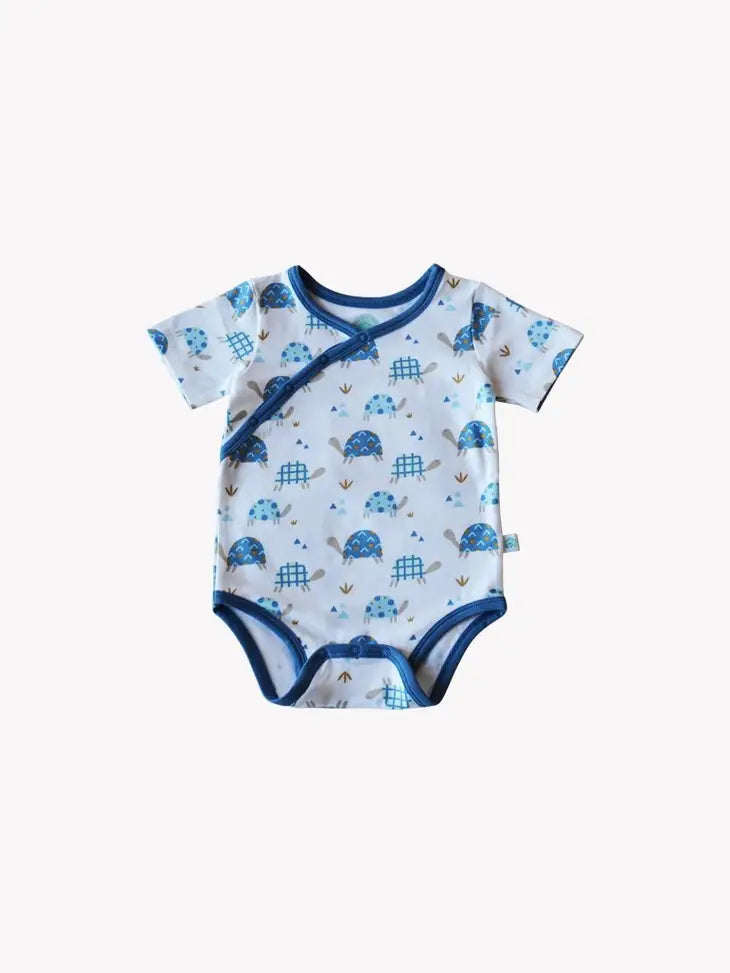 Shoulder Snap Short Sleeved Onesie