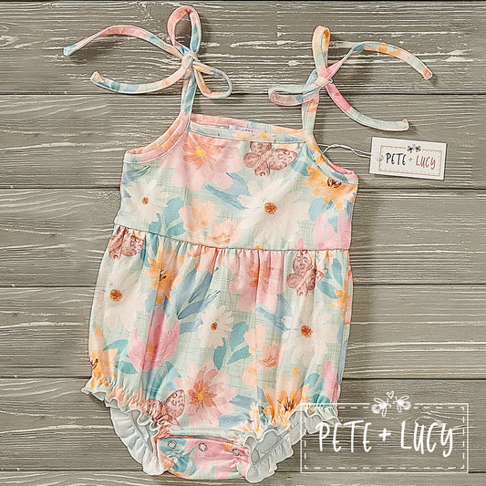Summertime Meadows Infant Girl Romper