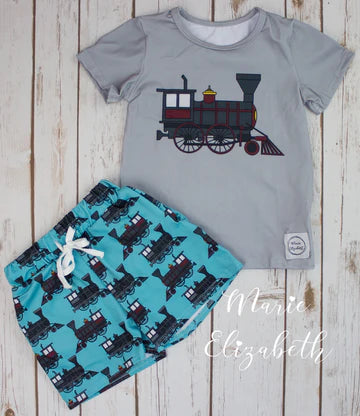 Train 2 Piece Set 0-3 M