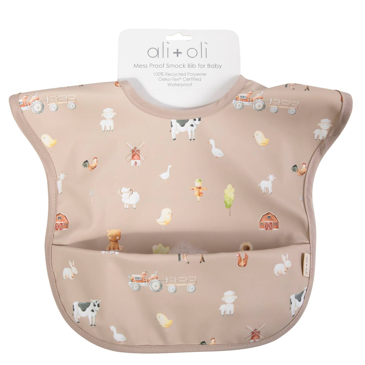 Smock Bib for Baby & Toddler