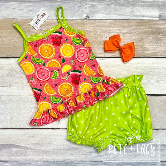 Sweet Fruit Short Set