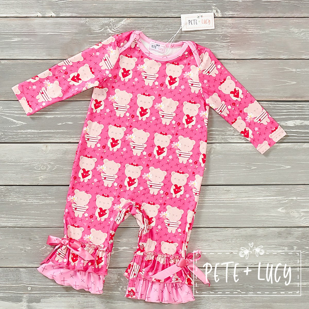 I Love You Beary Much Romper