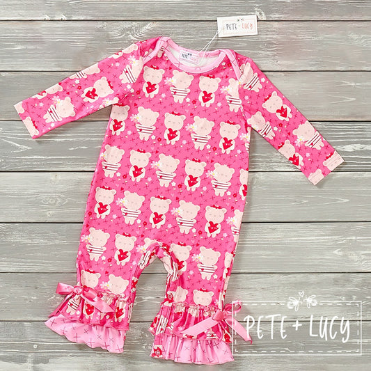 I Love You Beary Much Romper