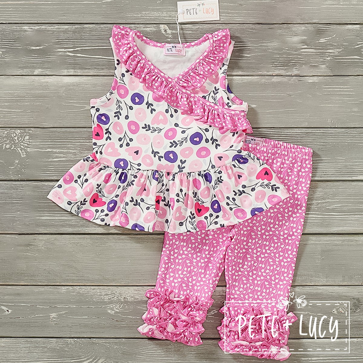 Flower Patch Capri Set