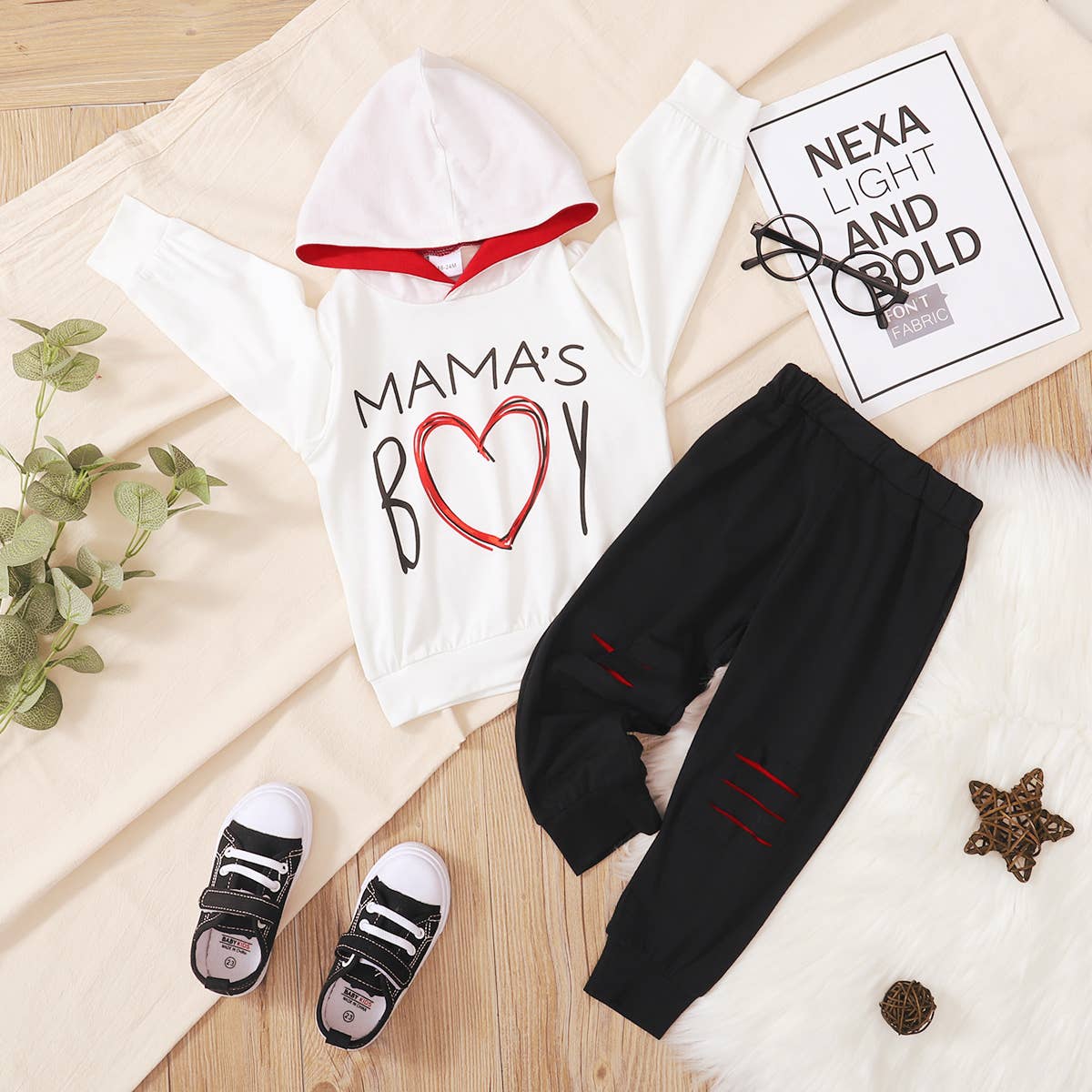 Mama's Boy Long Sleeve Pant Set
