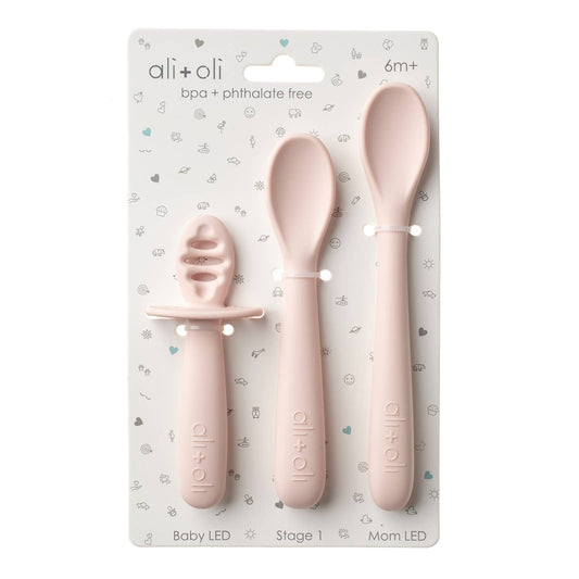 Ali+Oli (3-pc) Multi-Stage Spoon Set for Baby 6m+