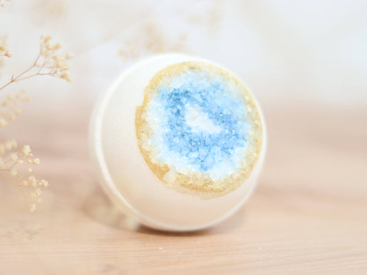 Aquamarine Geode Bath Bomb