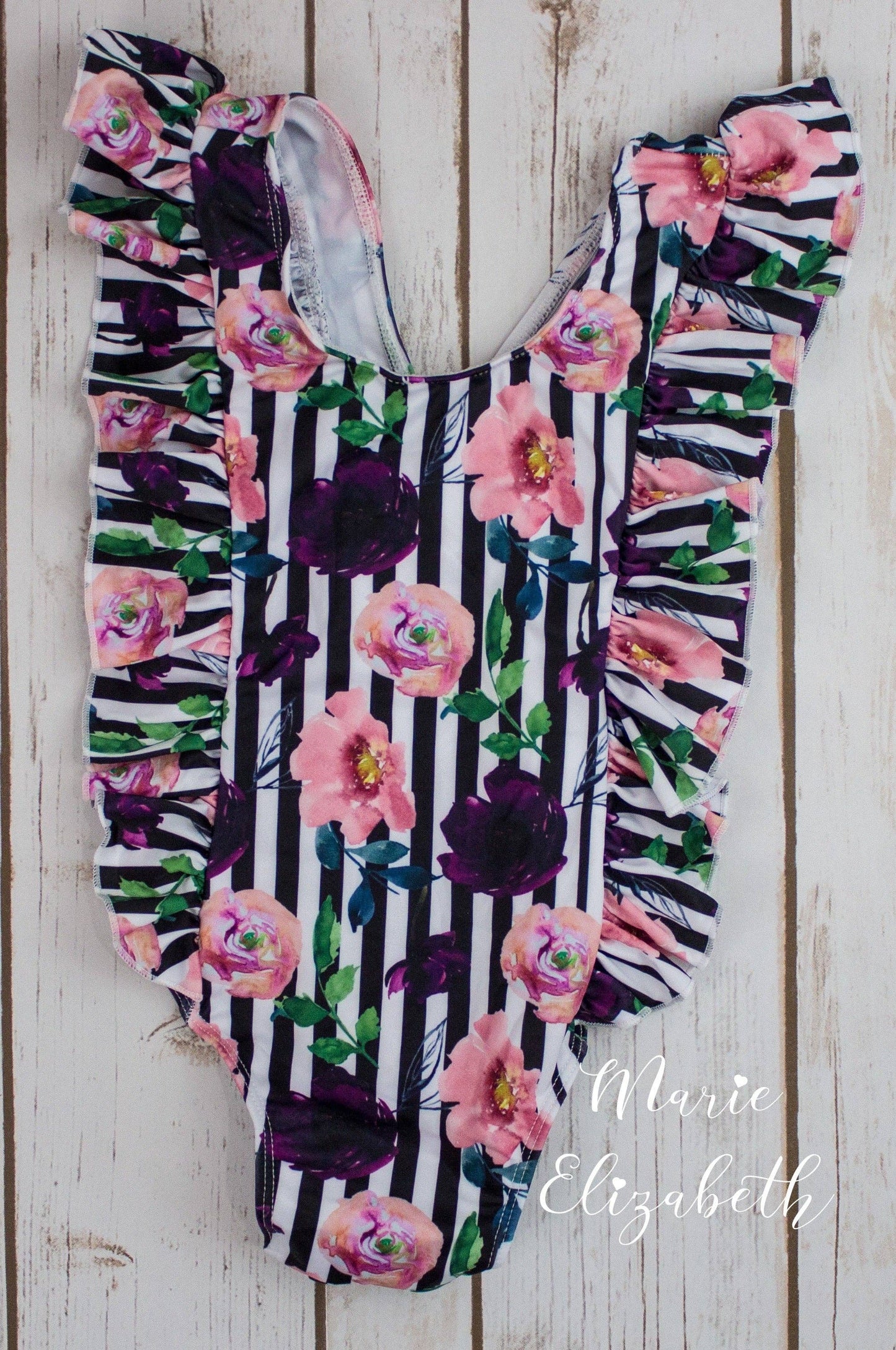 Girl's Ruffle Swimsuit