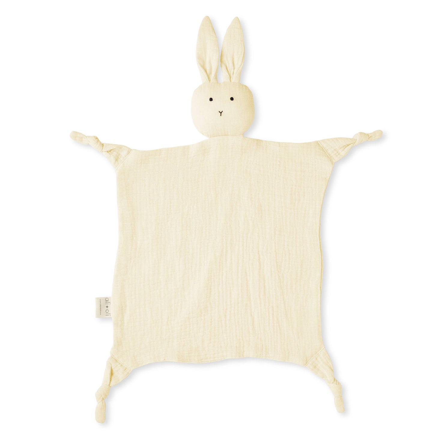 Cuddle Security Blanket Soft Muslin Cotton - Bunny