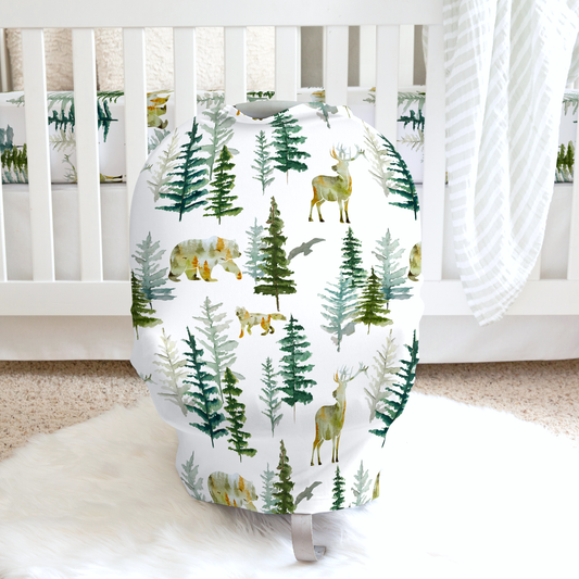 In The Woods Infant Car Seat / Nursing Cover