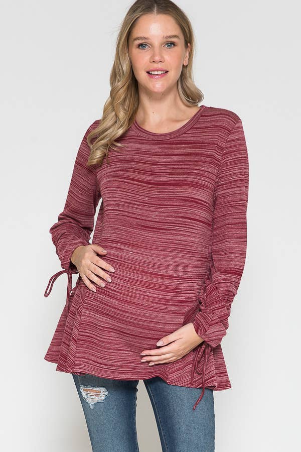 Maternity Long Sleeve Flow Top