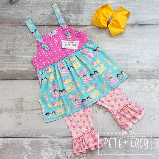 Lemonade Stand Capri Set