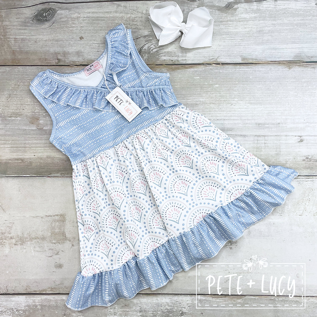 Summer Tribal Short Sleeve Dress