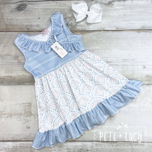 Summer Tribal Short Sleeve Dress