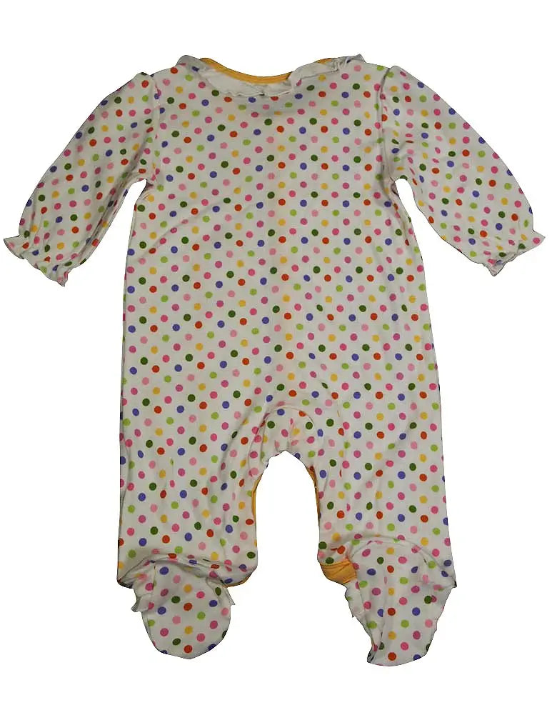 Giraffe Long Sleeve Footed Coverall