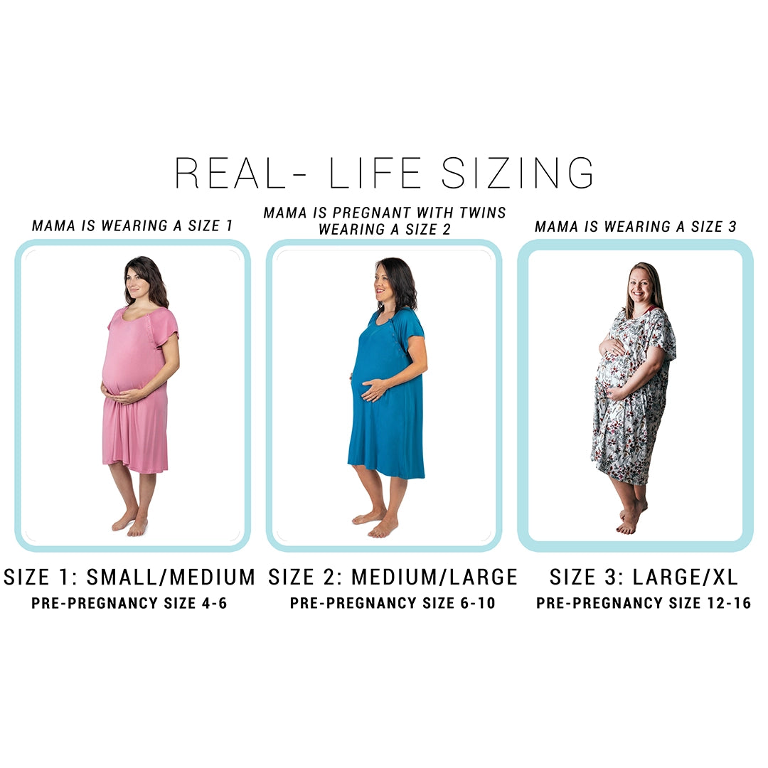 Maternity Labor & Delivery Nursing Gown