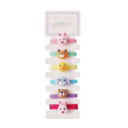 Cute Animal Hair Tie Set