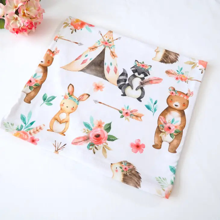 Woodland Tribe Infant Car Seat / Nursing Cover